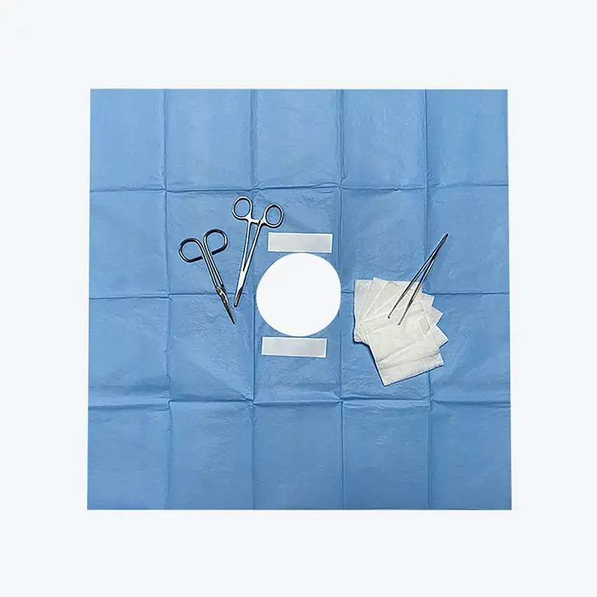 Set de suture - Stérile - 1 pince Adson - 1 champ de soin - Euromedis