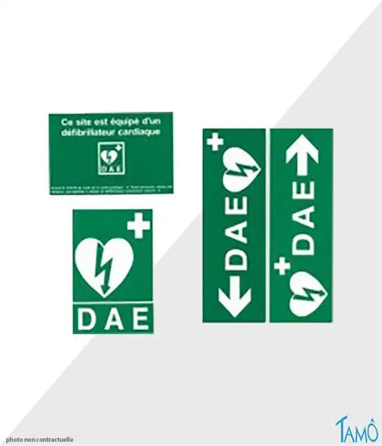 Jeu complet signalétique murale en intérieur