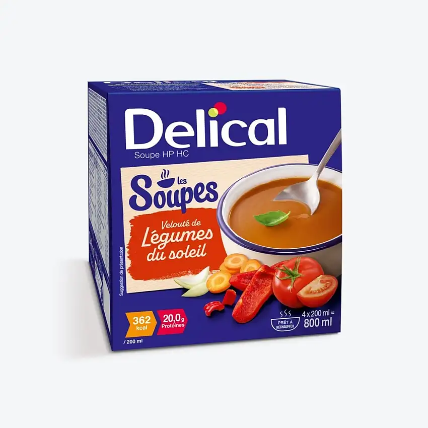 Soupe HP-HC - Pack de 4 bols - Delical