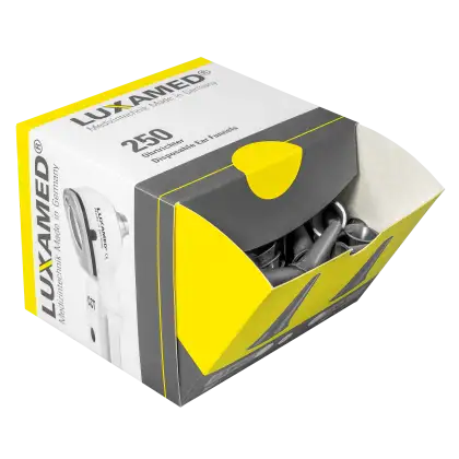 Spéculums auriculaires jetables pour otoscope Luxamed (lot de 250)