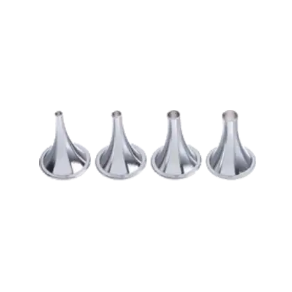 Spéculums auriculaires réutilisables de Hartmann (jeu de 4)