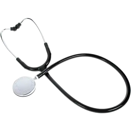 Stéthoscope simple pavillon Spengler Laubry chrome