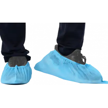 Sur chaussures bleues sans semelles (boite de 2000)