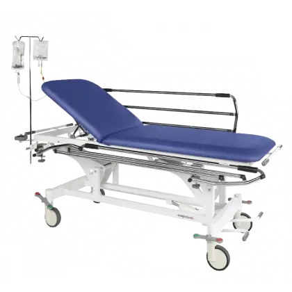 Brancard hydraulique 2 plans Ecopostural C3701T15 (1 moteur) + Tabouret offert