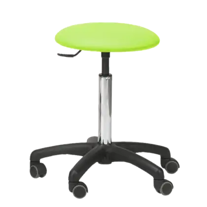 Tabouret médical sur roulettes ClediMed avec piètement ABS