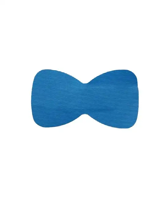 100 Papillons Détectables en Plastique Microperforé - 7.5 cm x 4.6 cm