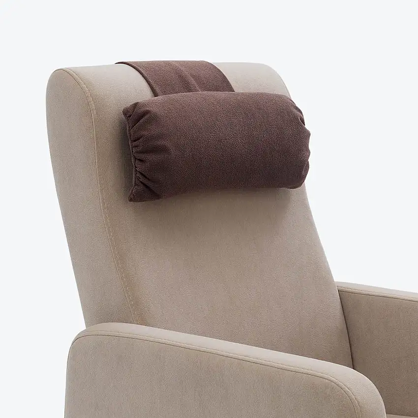 Repose tête fauteuil - Amovible - Marron - Kinéa