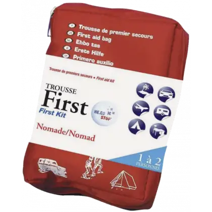 Trousse de secours First Hecostop - 1 à 2 personnes