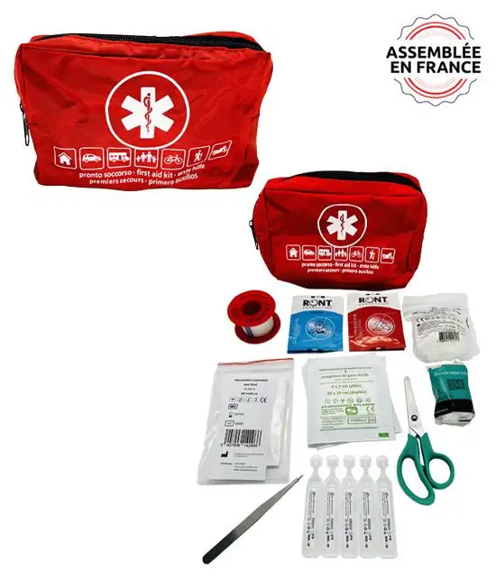 Trousse de secours souple 1 à 2 personnes