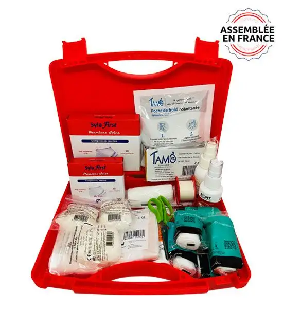 Trousse de secours d'urgence 6 à 8 personnes