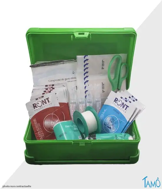 Trousse de Secours l'Essentiel Pleine - 1 à 5 personnes