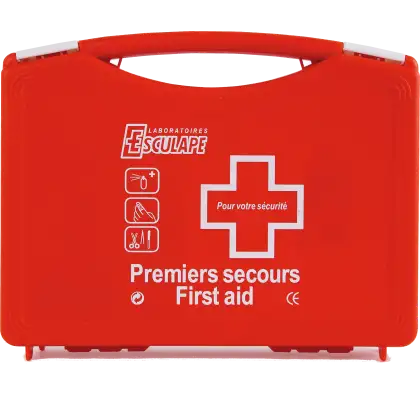 Trousses de secours SST et secourisme Esculape (1 à 4 personnes)