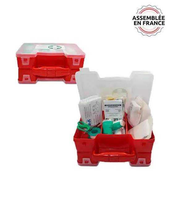 Trousse Transparente Double - 6 à 12 Personnes