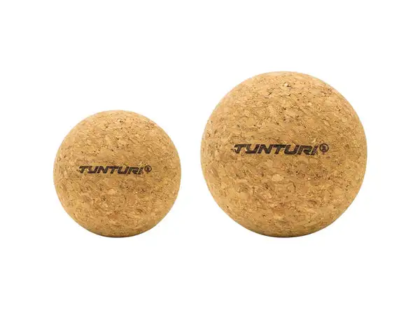 Tunturi Kork-Massageball-Set à 2 Stück