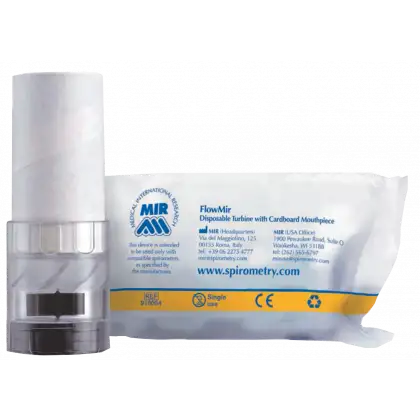 Turbines jetables Flowmir avec embout buccal (boite de 60)