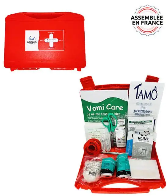 Trousse de Secours Véhicule avec Éthylotest