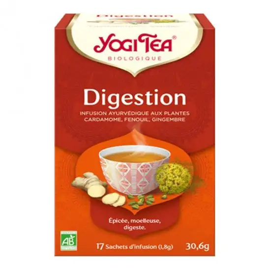 Yogi tea infusion digestion 17 sachets 30.6g