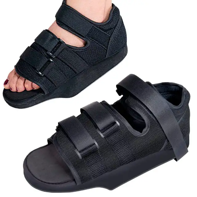 Chaussure post-opératoire Bilatérale Réglable avec Velcro | 3 Tailles - S (36-38)