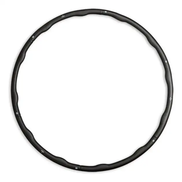 Matchu Sports - Fitness Hula Hoop 1,5 kg - Noir/Noir