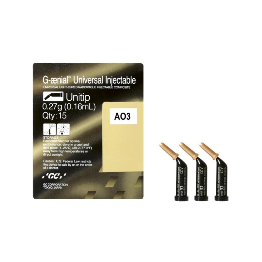 GC G-aenial Universal Injectable Unitip AO3 15x 0,27 g