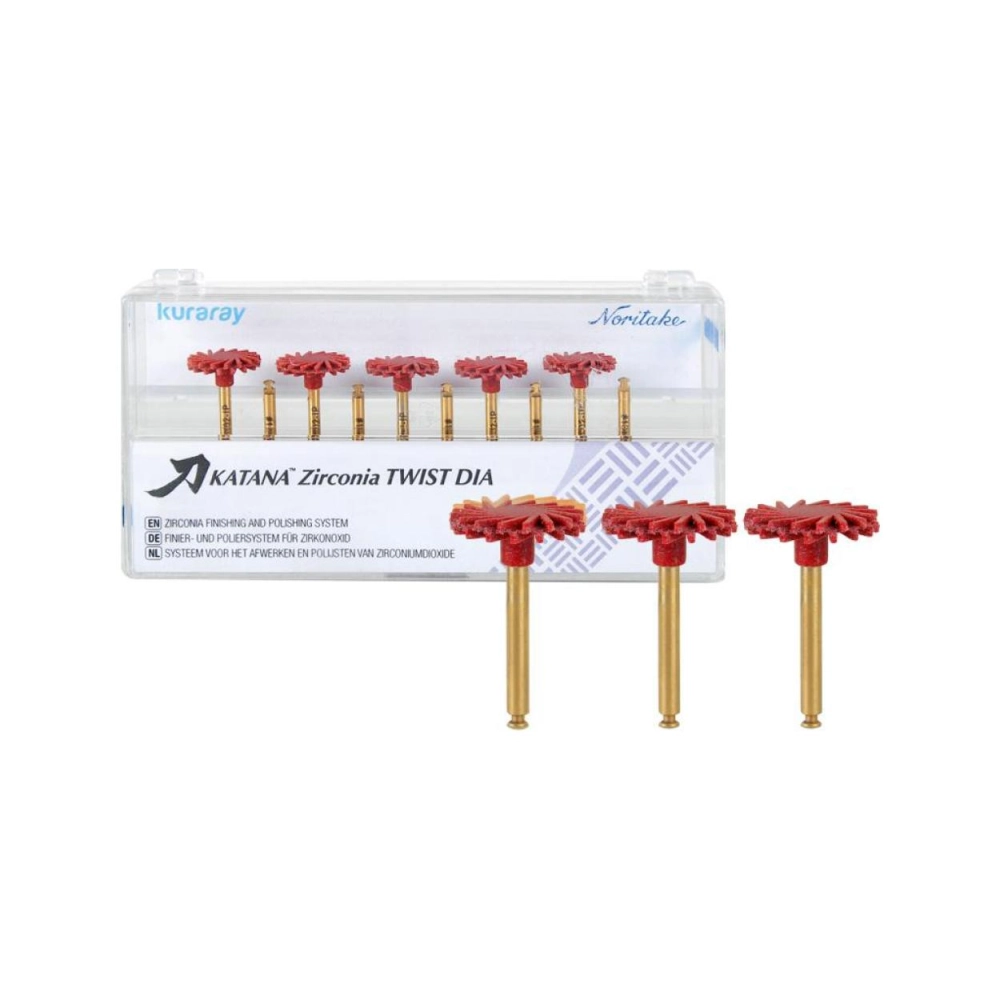 Kuraray Katana Zirconia Twist Dia gros 14 mm 10 pcs