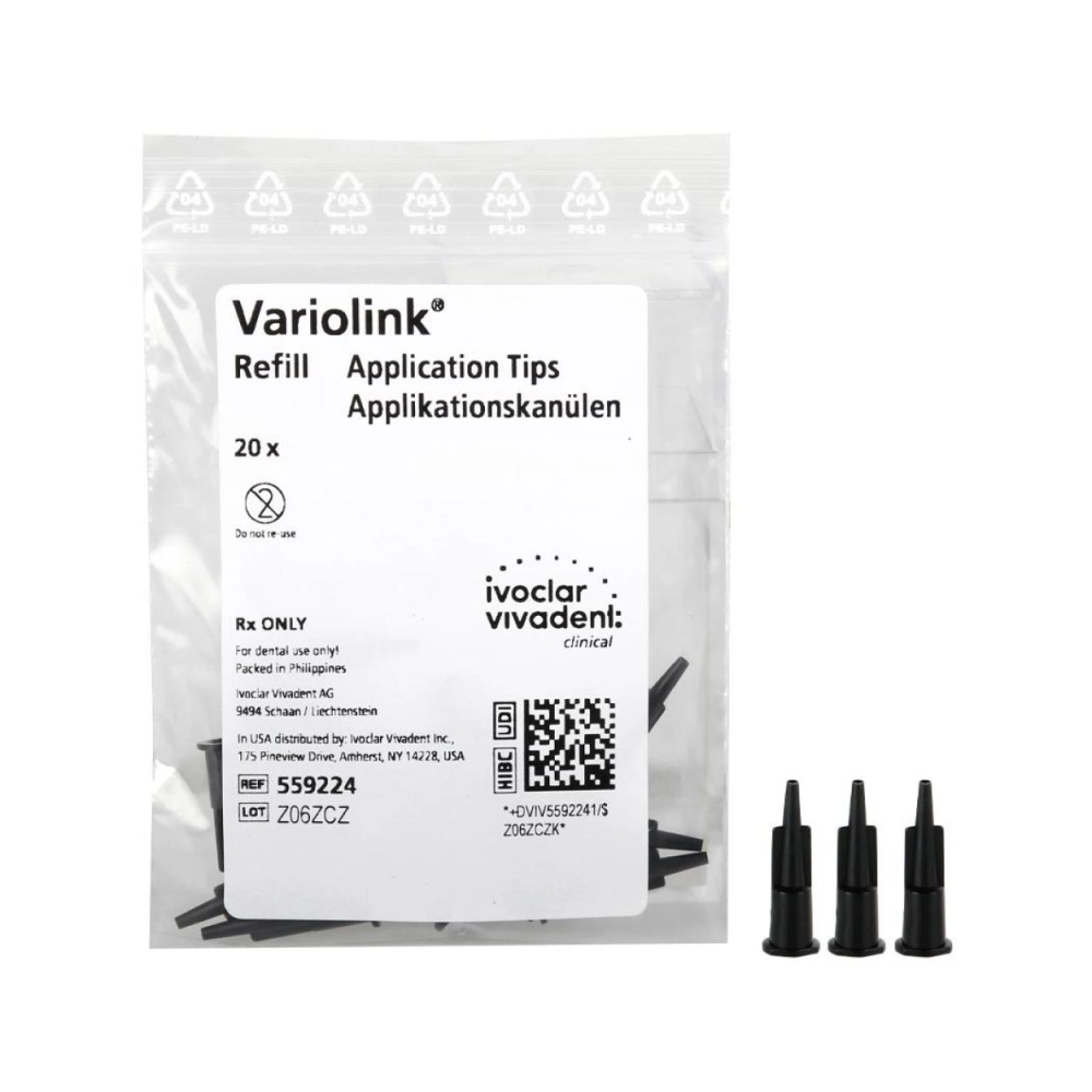 Ivoclar Variolink embouts d'application noir 20 pcs
