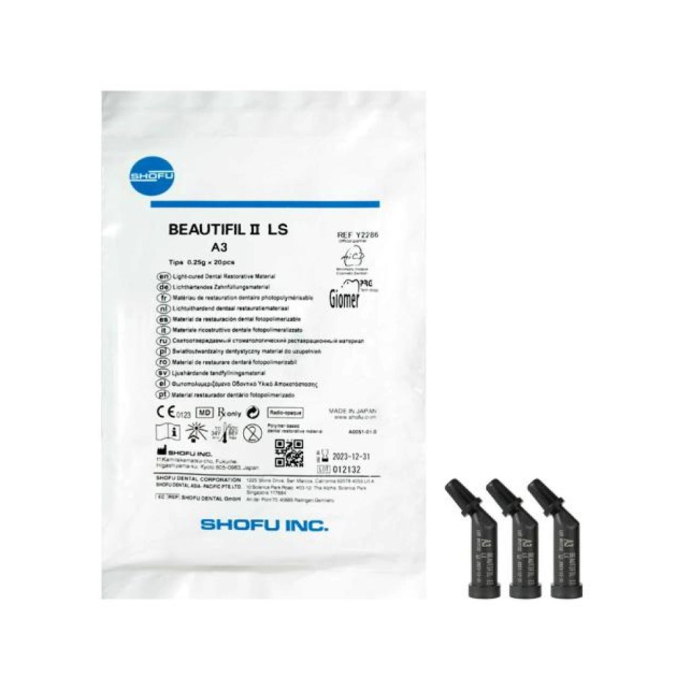 Shofu Beautifil II LS Capsules A3 20x 0,25 g