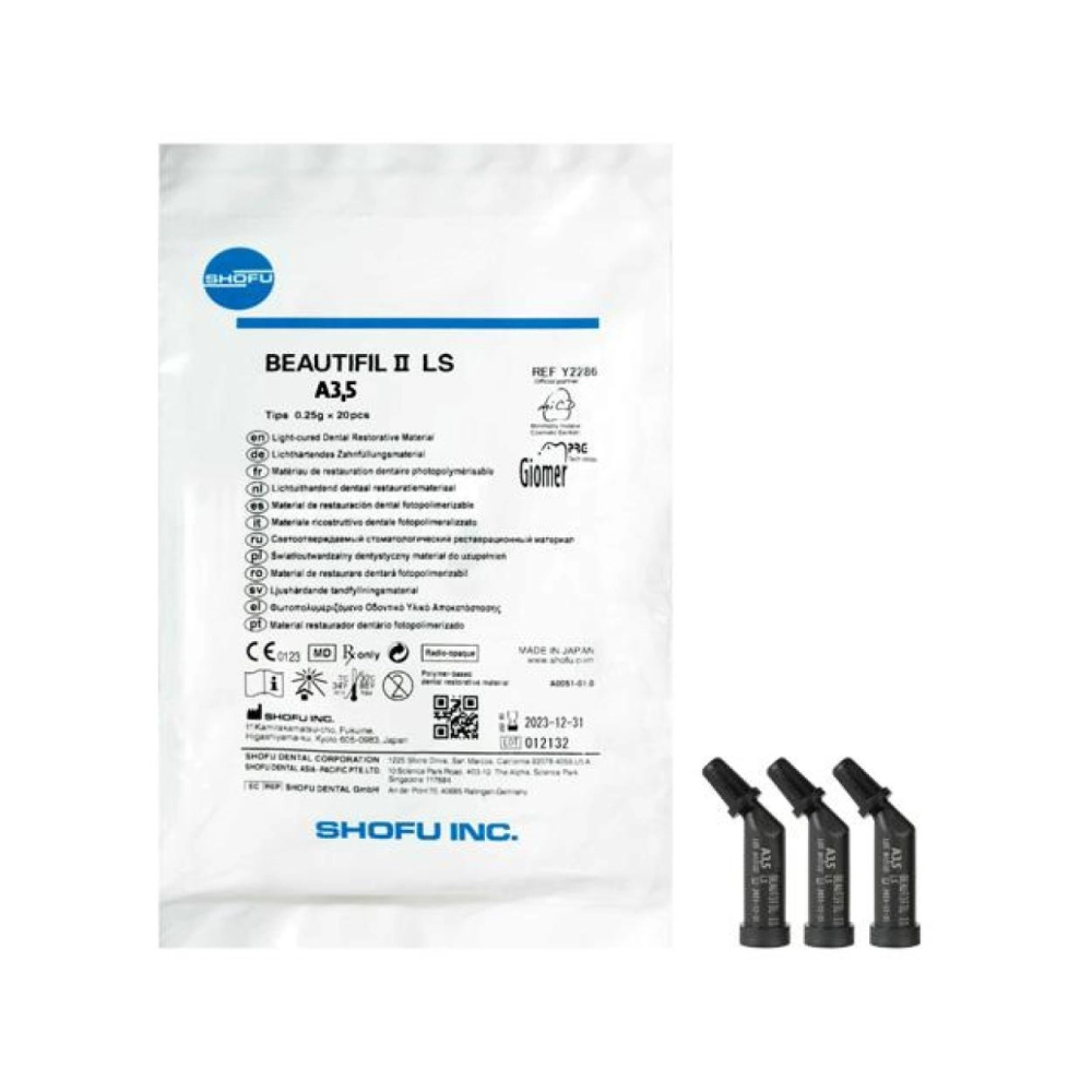 Shofu Beautifil II LS Capsules A3,5 20x 0,25 g