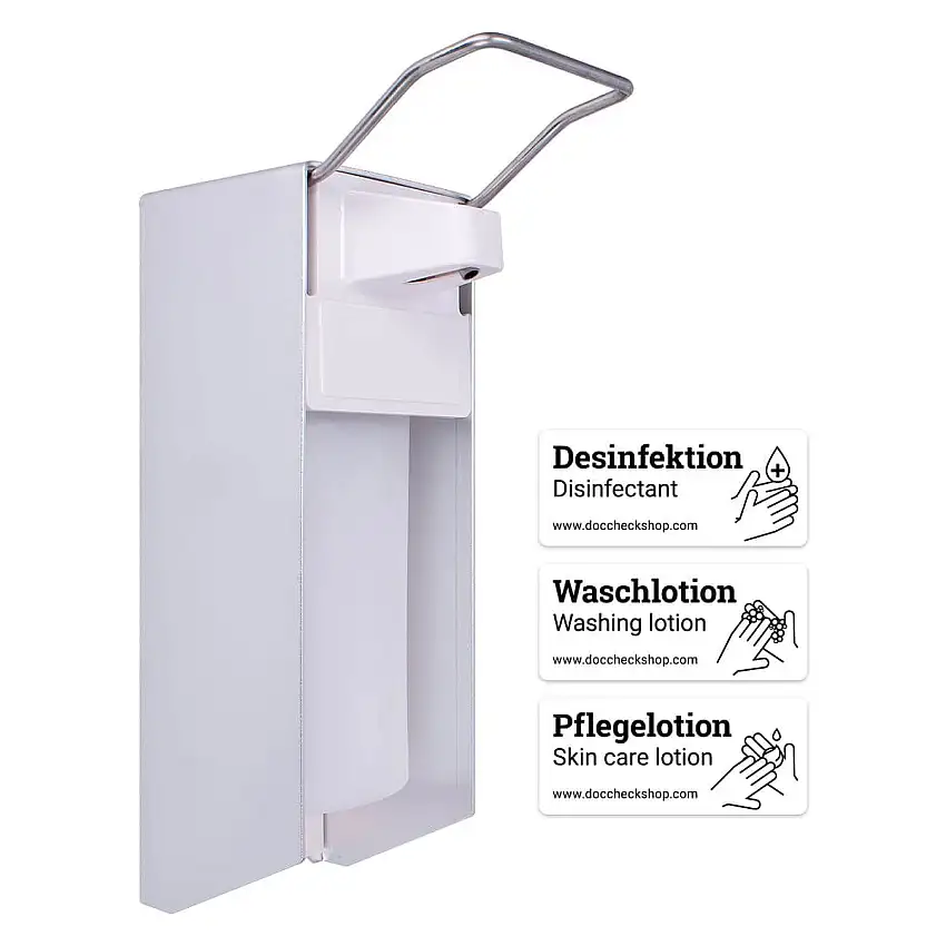 DocCheck Tools Distributeur « Pump » Flacon de 500 ml