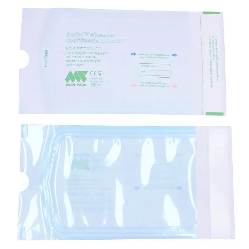 Medi-Pack Sachets de stérilisation Self-Sealing 90 x 170 mm