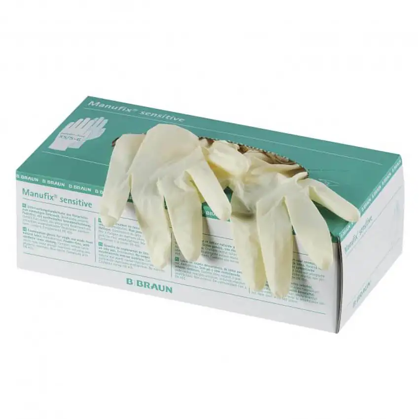 B. Braun Gants d'examen Manufix Sensitive M (7–8)