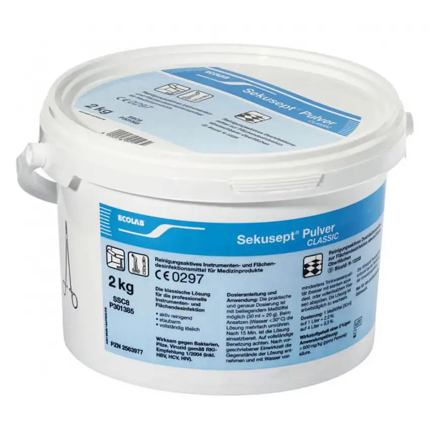 Ecolab Désinfectant Sekusept Pulver classic 2 000 g (seau)