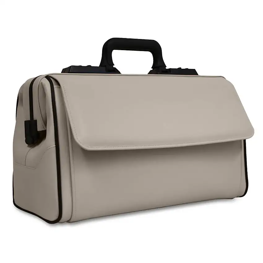 DÜRASOL Sac médical Rusticana Modern grand format Gris beige