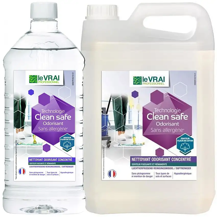 Nettoyant odorisant concentré Clean Safe