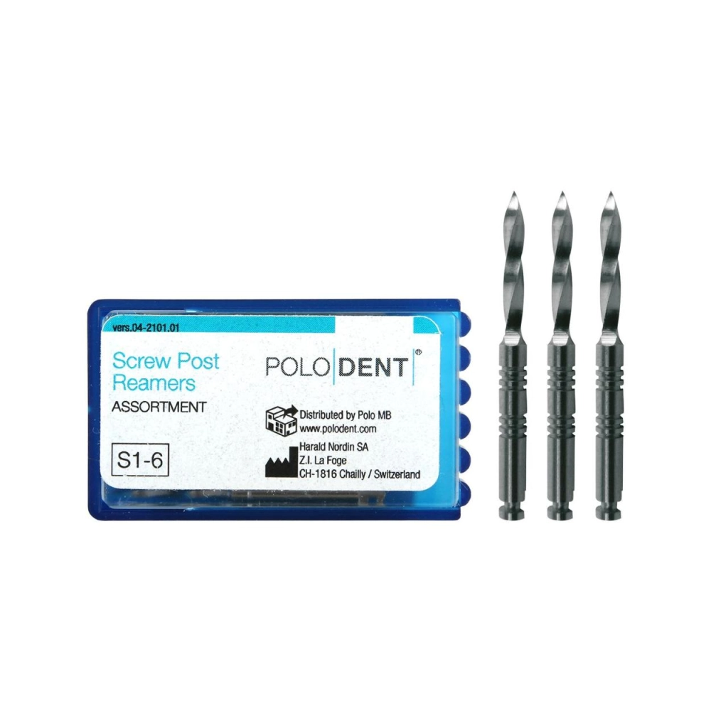 P.D. screw post forets assort. S-1-6