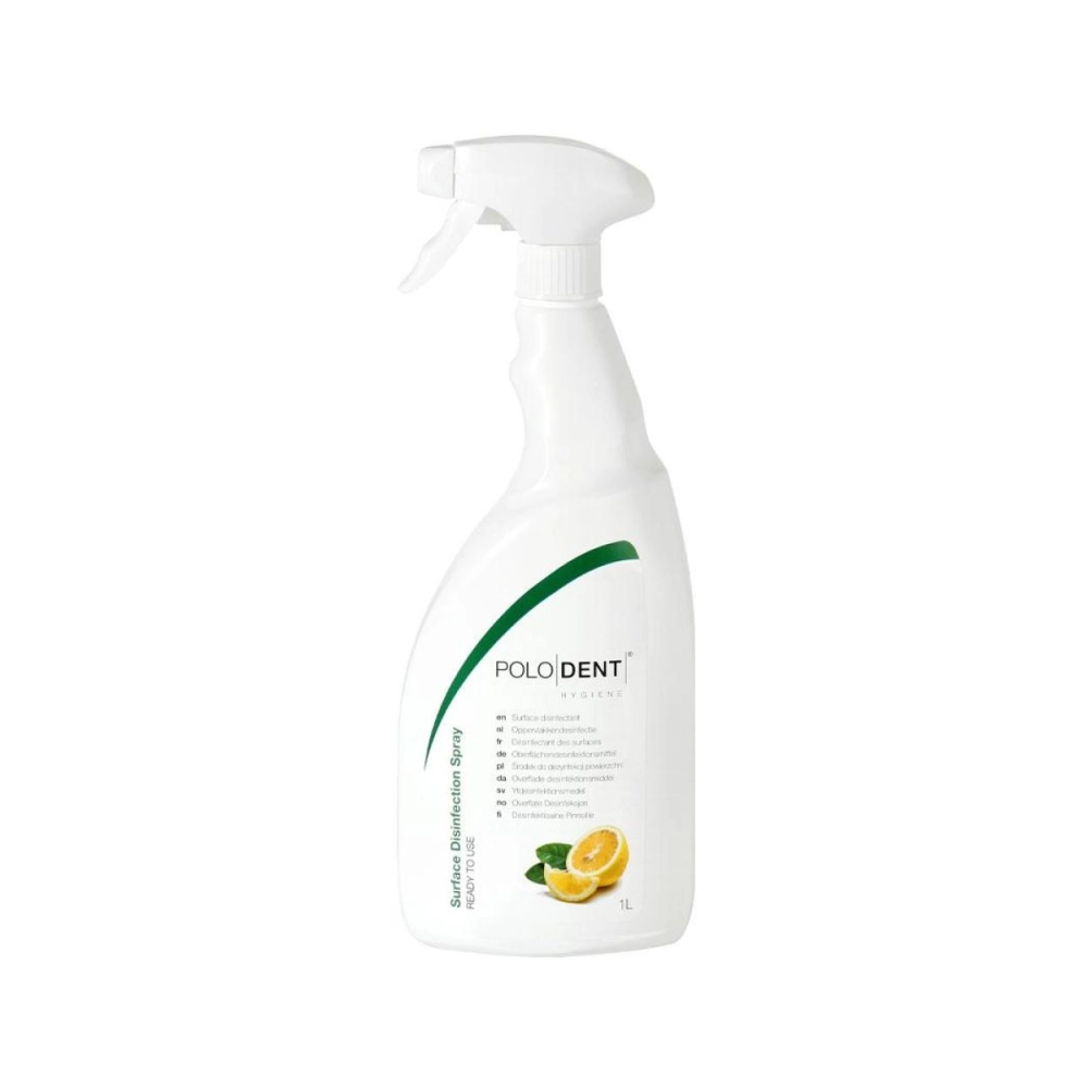 PoloDent Spray désinfectant pour surfaces 1 litre
