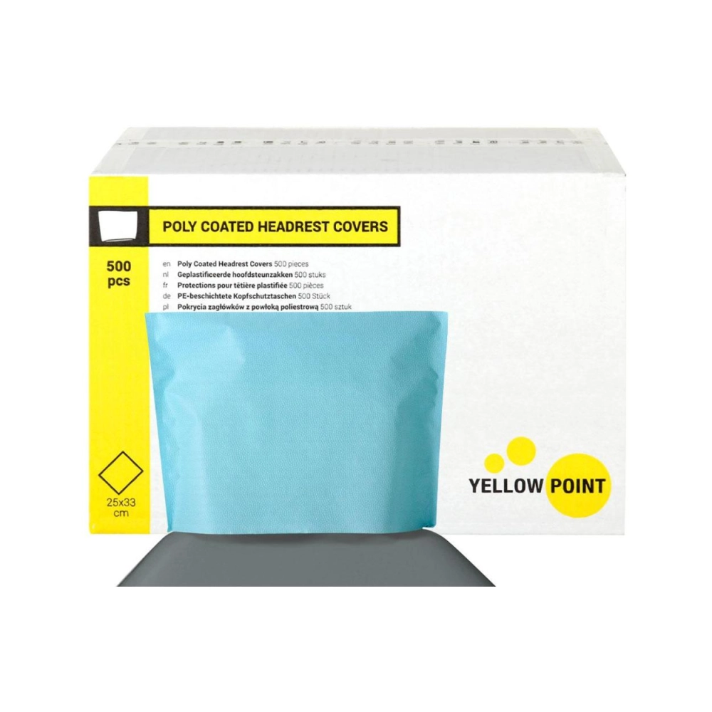 Y.P. Prot. têtière 25x33 cm bleu clair 500 pcs