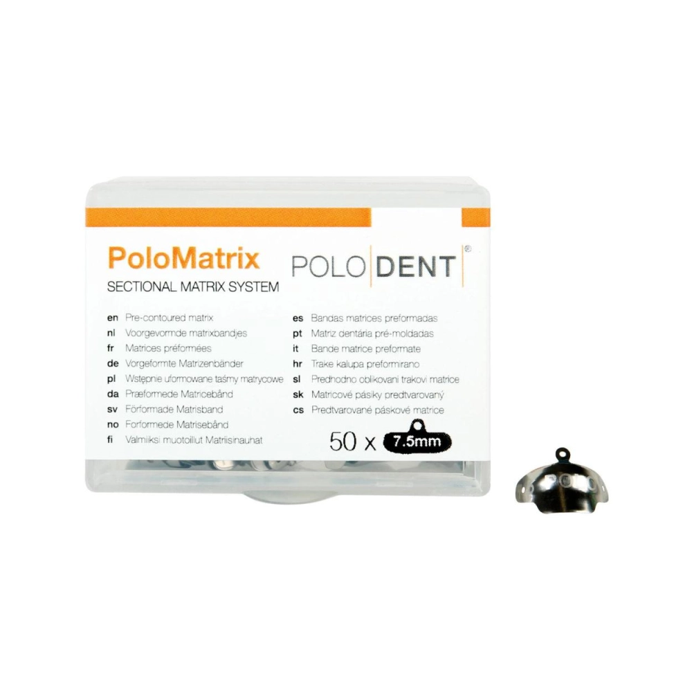 PoloDent PoloMatrix 7,5 mm 50 pcs