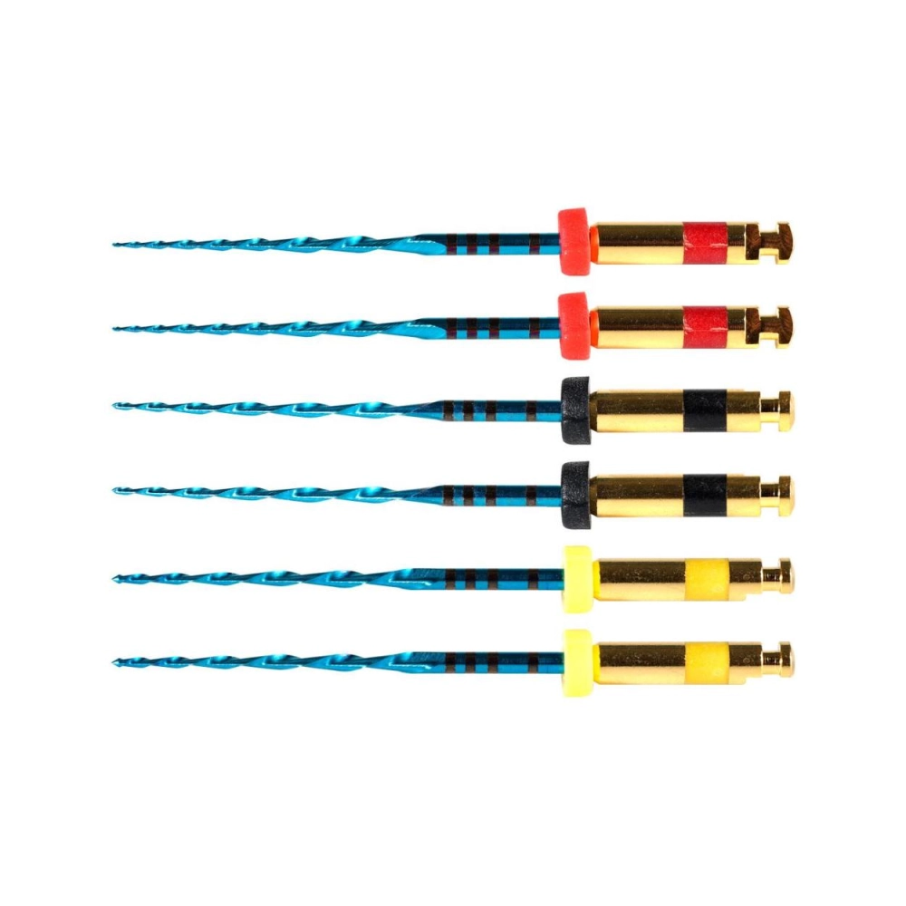 PoloDent RCP Blue limes assortiment 25 mm R25-R50 6 pcs