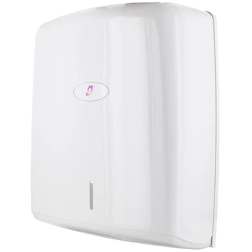 Distributeur pour papier essuie-mains pliés