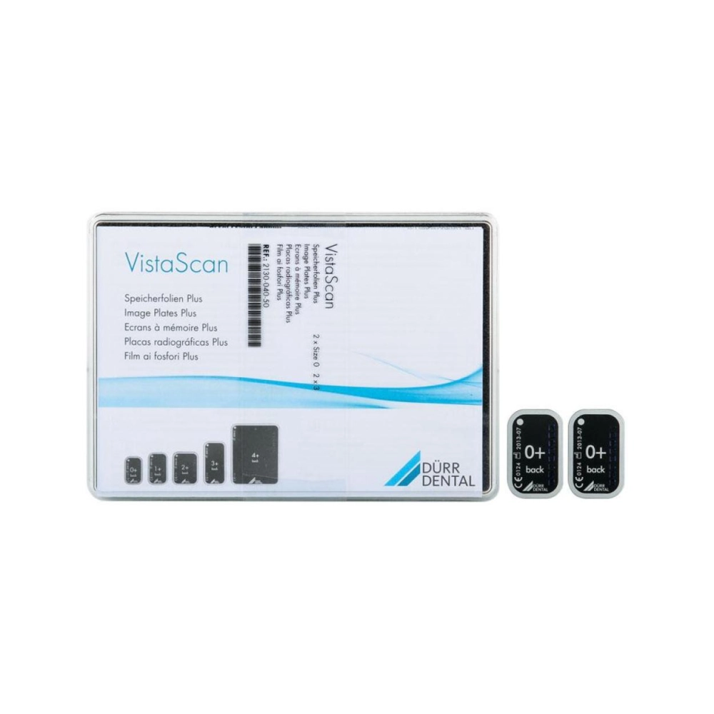 Vistascan Plus plaques de phosphore Size 0 2x3 cm