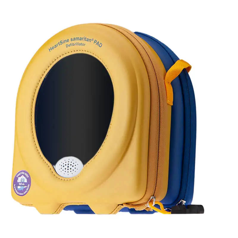 HeartSine Sac de transport pour défibrillateur HeartSine SAM/PAD Jaune/Bleu