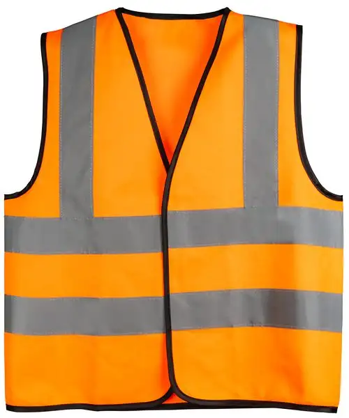 Gilet haute visibilité enfant 4 bandes rétroréfléchissantes
