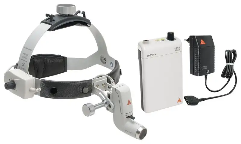 Lampe frontale Heine ML4 LED avec loupe binoculaire