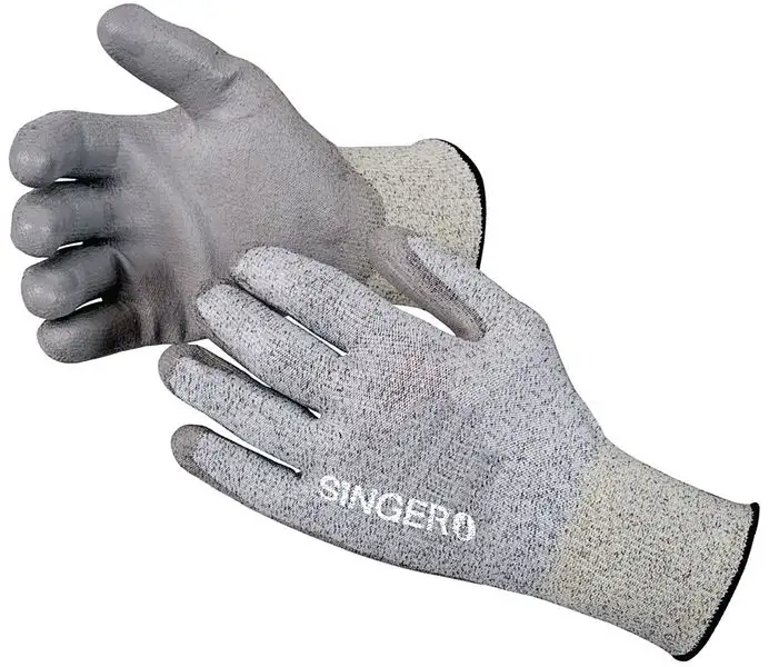 Gants anti-coupure en PEHD polyéthylène haute densité