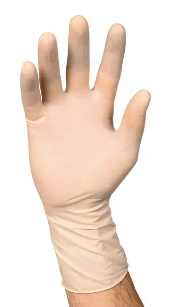 Gants d'intervention latex stériles longs 28 cm