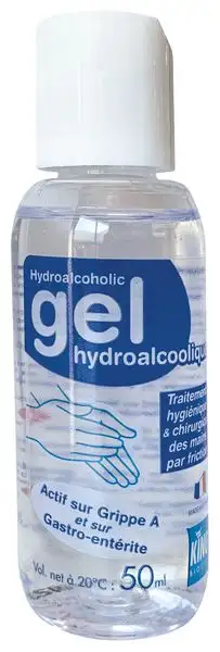 Gel hydroalcoolique de poche King 50 ml