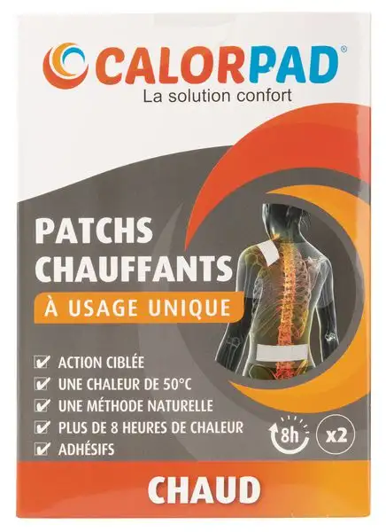 Patchs chauffants adhésifs à usage unique