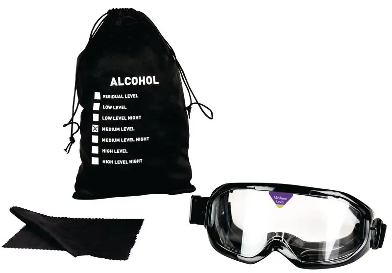 Lunettes de simulation alcool vision de jour
