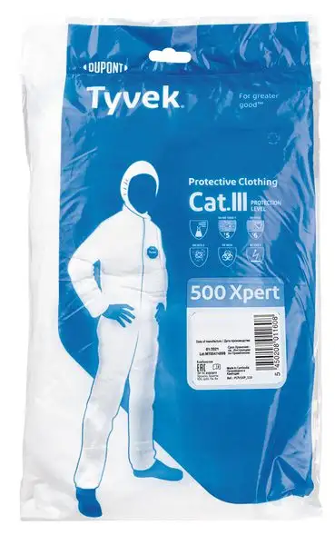 Combinaison de protection chimique Tyvek® 500 Xpert